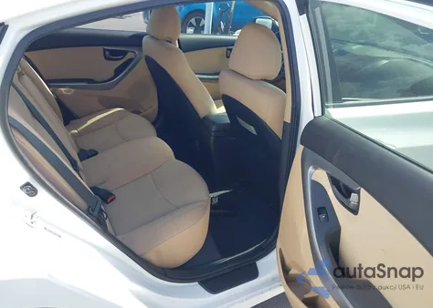 2013 Hyundai Elantra Gls from USA, damaged, VIN 5NPDH4AE6DH284559